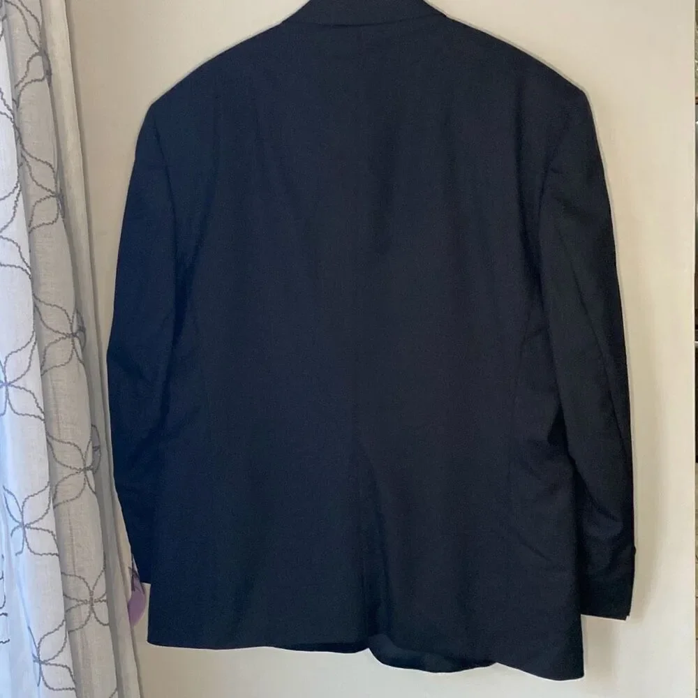 Men's Black Tuxedo Jacket with Satin Peak Lapels